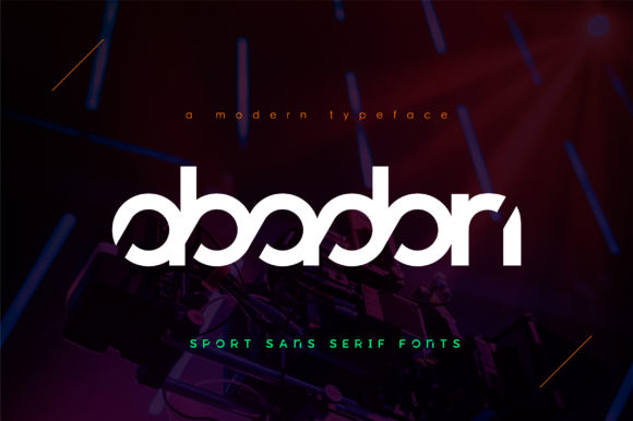 Abadon Typeface: Bold Display Font for Campaigns