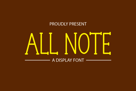 All Note: A Designer’s Honest Review of This Display Typeface