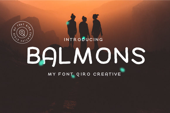 Balmons: A Friendly Display Font for Modern Web Design