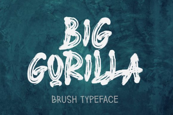 Big Gorilla: A Bold Display Font for Impact