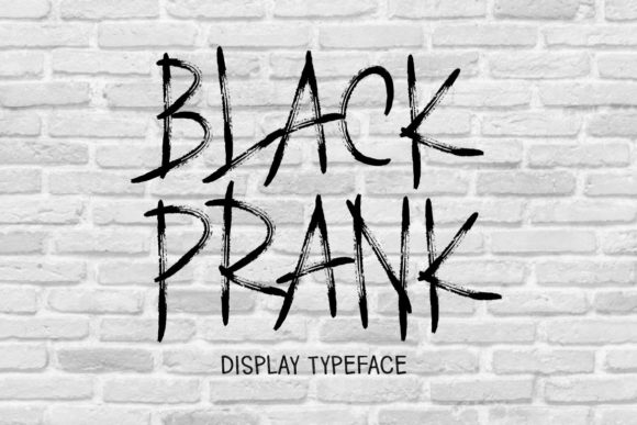 Black Prank: A Quirky Display Font for Bold Web Design
