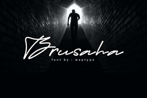 Brusaha Font: Elevate Your Brand Identity