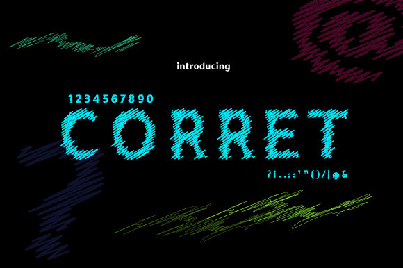 Corret: A Distinctive Display Font for Editorial Design