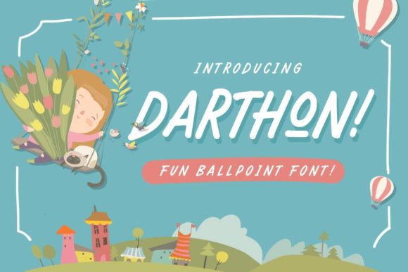 Darthon: The Display Font for Scroll-Stopping Design