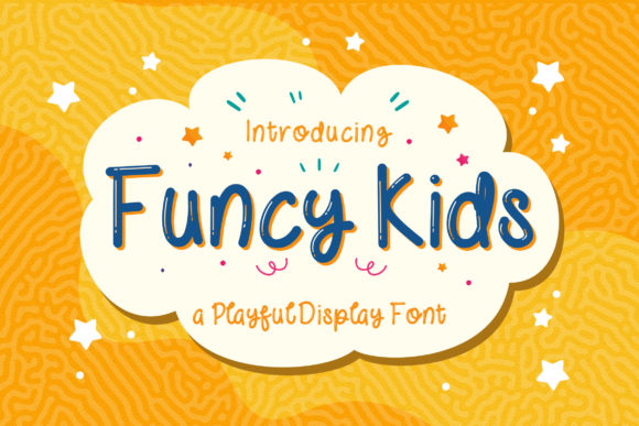 Funcy Kids: A Playful Display Font for Bold Marketing