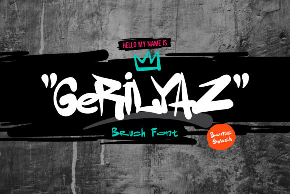 Gerilyaz: A Bold Display Font for Modern Editorial Design