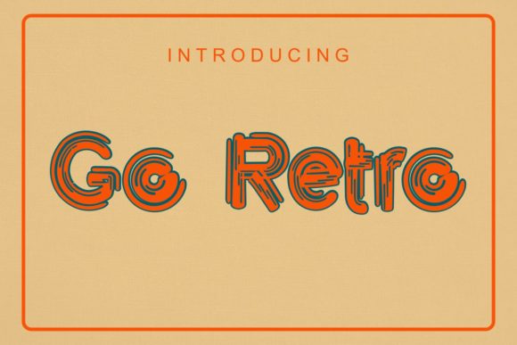 Go Retro: A Unique Display Font for Bold Branding
