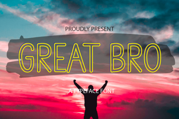 Great Bro Typeface for Editorial Design
