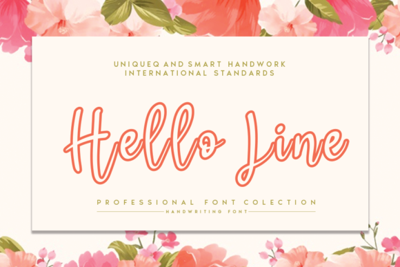 Hello Line: A Versatile Display Font for Web Design