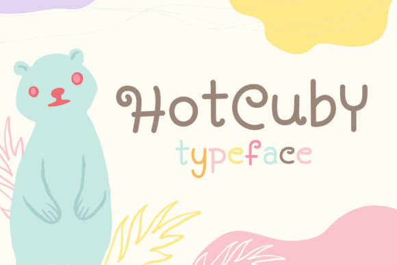 Hot Cuby: A Whimsical Display Font for Web Design