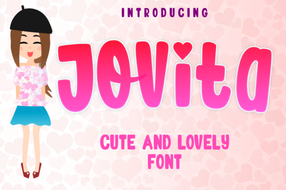 Jovita: A Joyful Display Font for Editorial Design