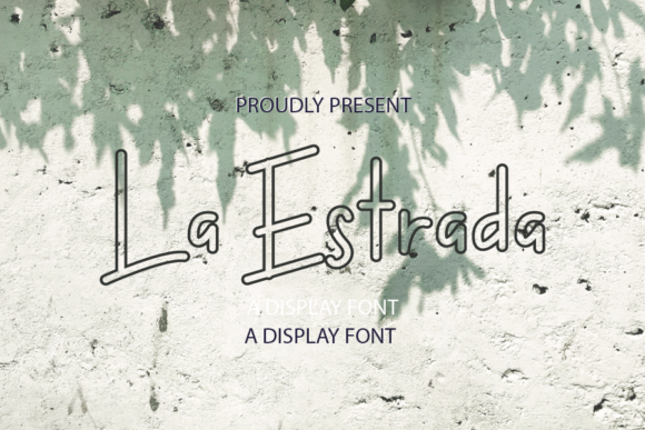 La Estrada Font: Clean Display Type for Crafters