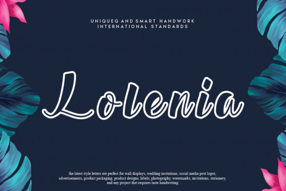 Lolenia Font Review: A Round Display Typeface for Modern Brands
