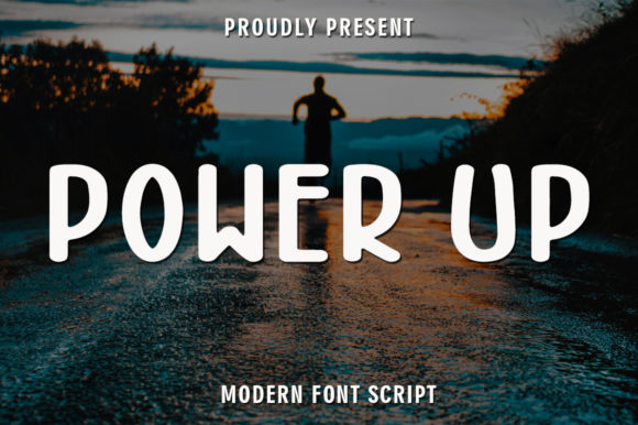 Power Up: A Versatile Display Font for Small Business Branding