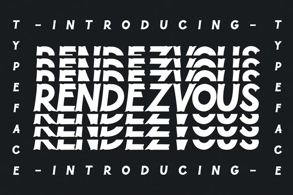 Rendezvous Display Font for Bold Branding