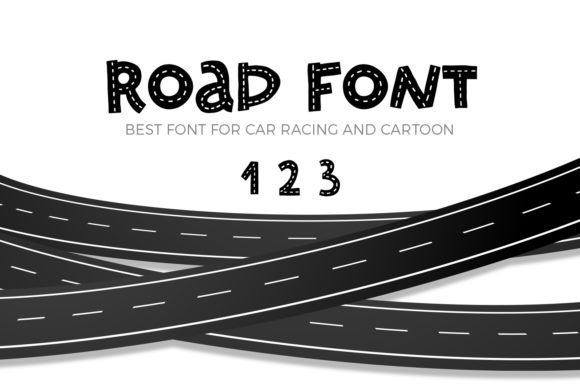 Road Typeface: A Quirky Display Font for Bold Branding