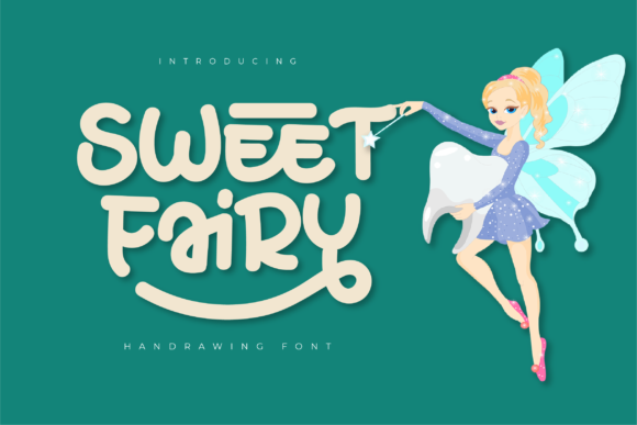 Sweet Fairy Typeface for Editorial Design