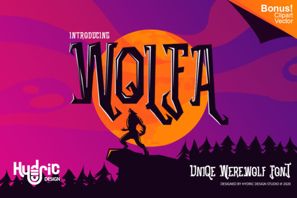 Wolfa: A Bold Display Font for Web Design